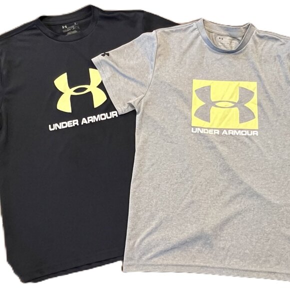 Mens Under Armour Athletic Loose T-shirts Small (Set of 2) - Picture 1 of 8